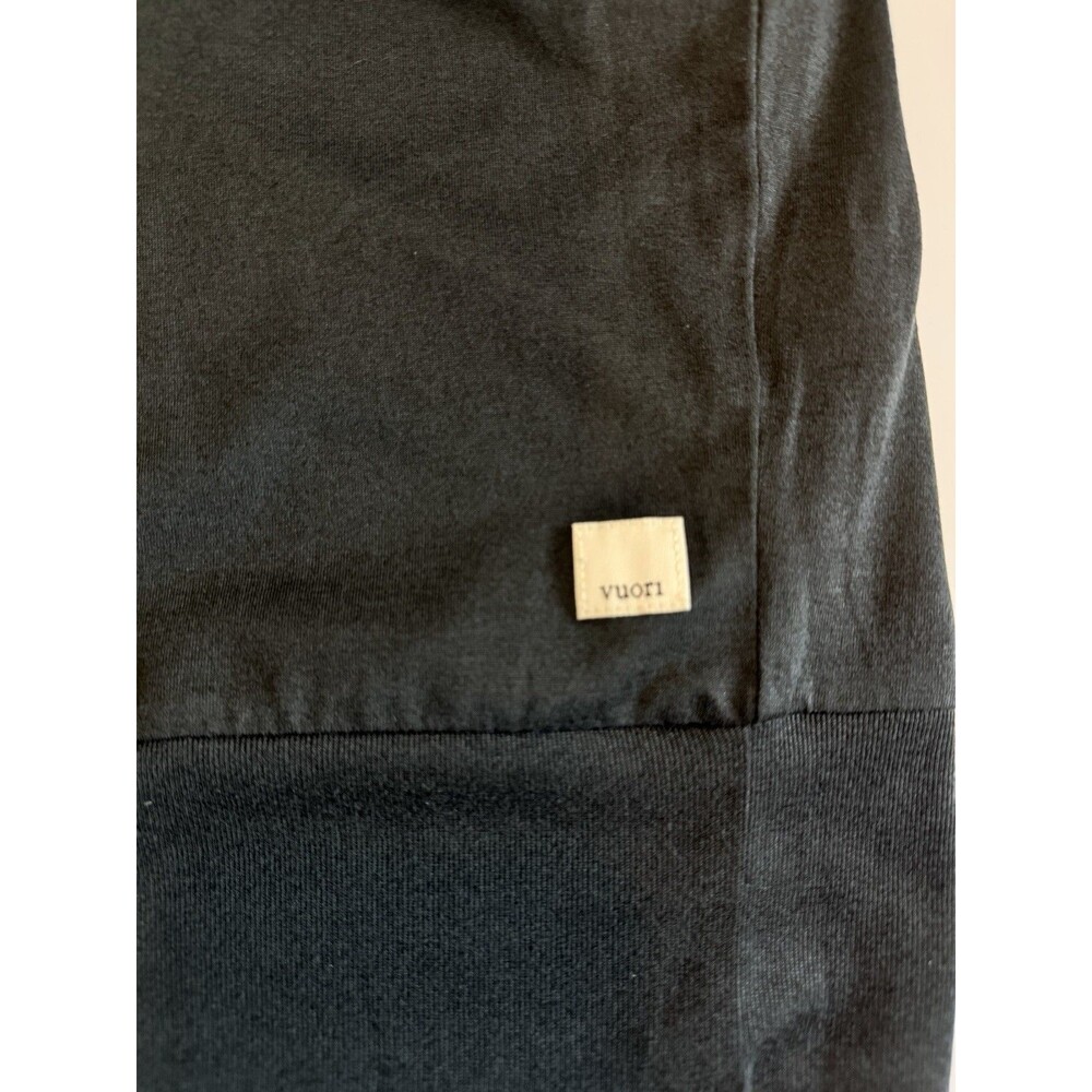 Vuori Halo Essential Crew Pullover Black NWOT Large - Picture 10 of 13